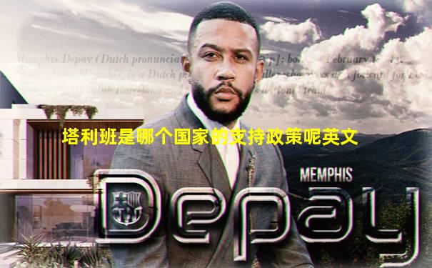 塔利班是哪个国家的支持政策呢英文