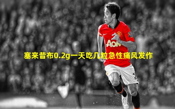 塞来昔布0.2g一天吃几粒急性痛风发作