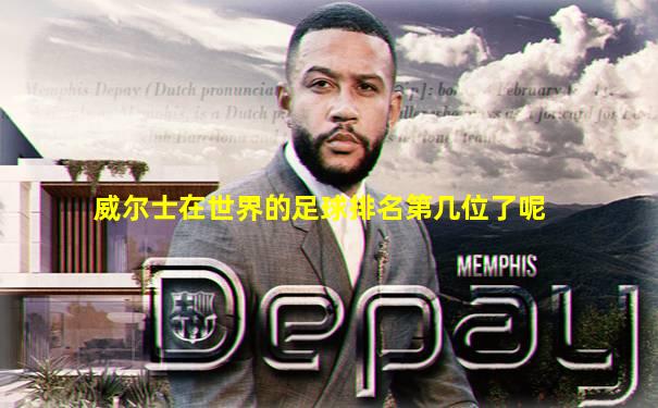 威尔士在世界的足球排名第几位了呢