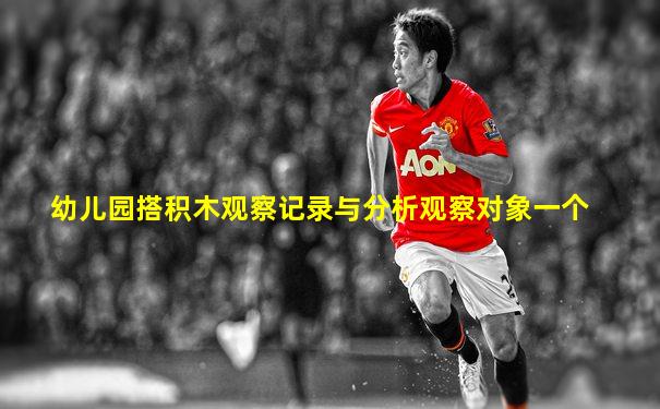 幼儿园搭积木观察记录与分析观察对象一个