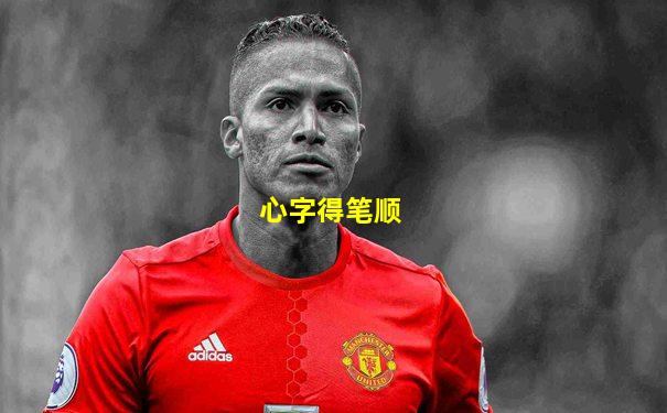 心字得笔顺