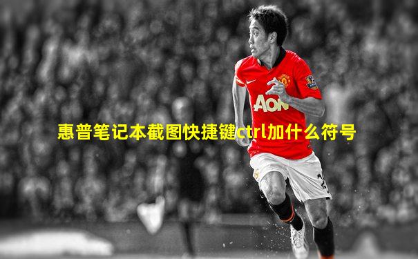 惠普笔记本截图快捷键ctrl加什么符号