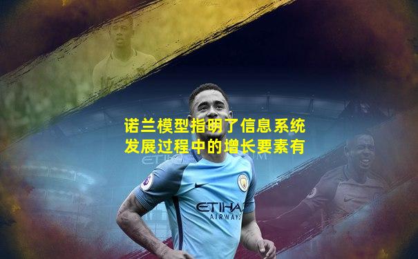 诺兰模型指明了信息系统发展过程中的增长要素有