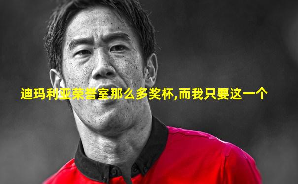 迪玛利亚荣誉室那么多奖杯,而我只要这一个
